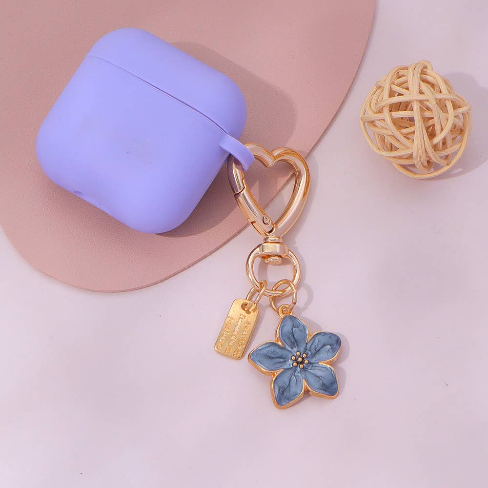 Simple Cherry Blossom Bag Pendant Keychain