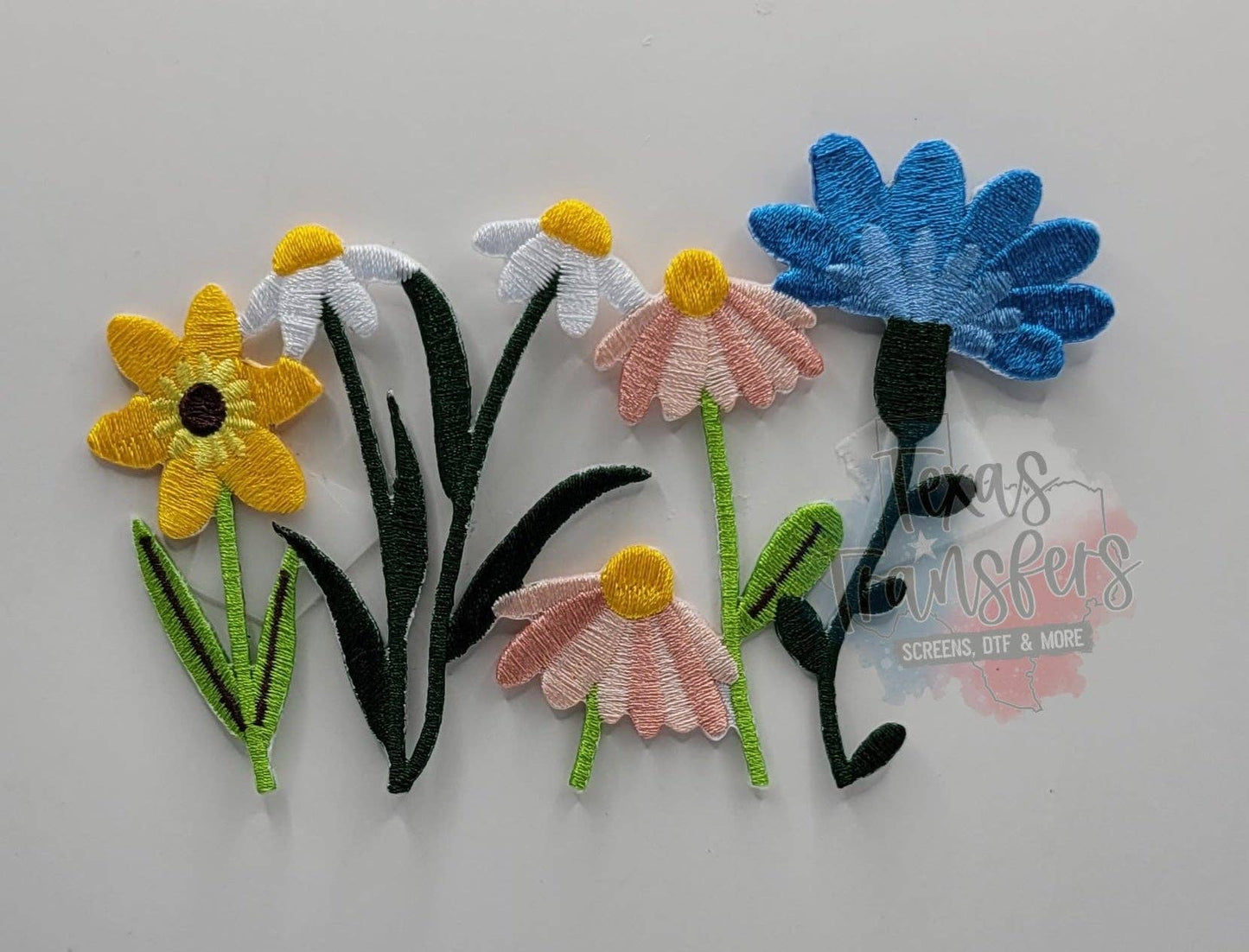 Flower Pocket Iron-On PATCH