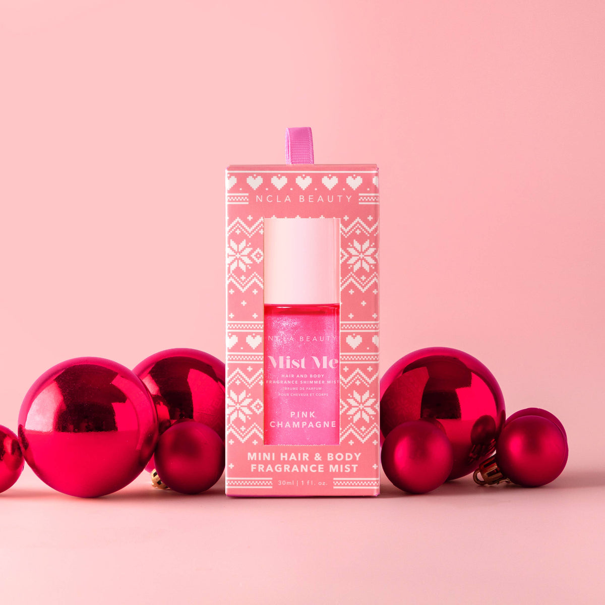 Mini Mist Me Pink Champagne Hair & Body Shimmer Mist