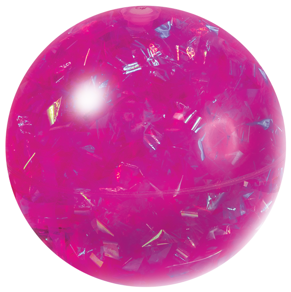 Glitzy Balls with LED Lights