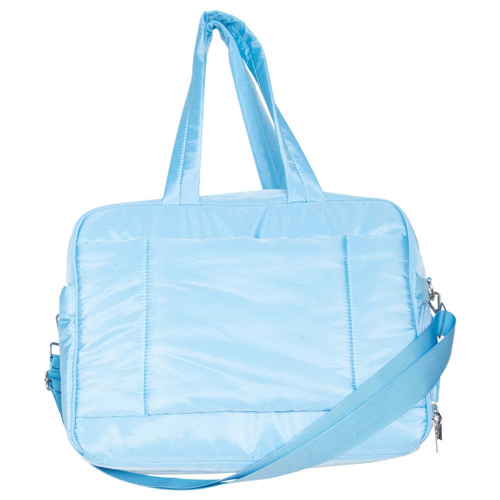 Light Blue Classic Weekender