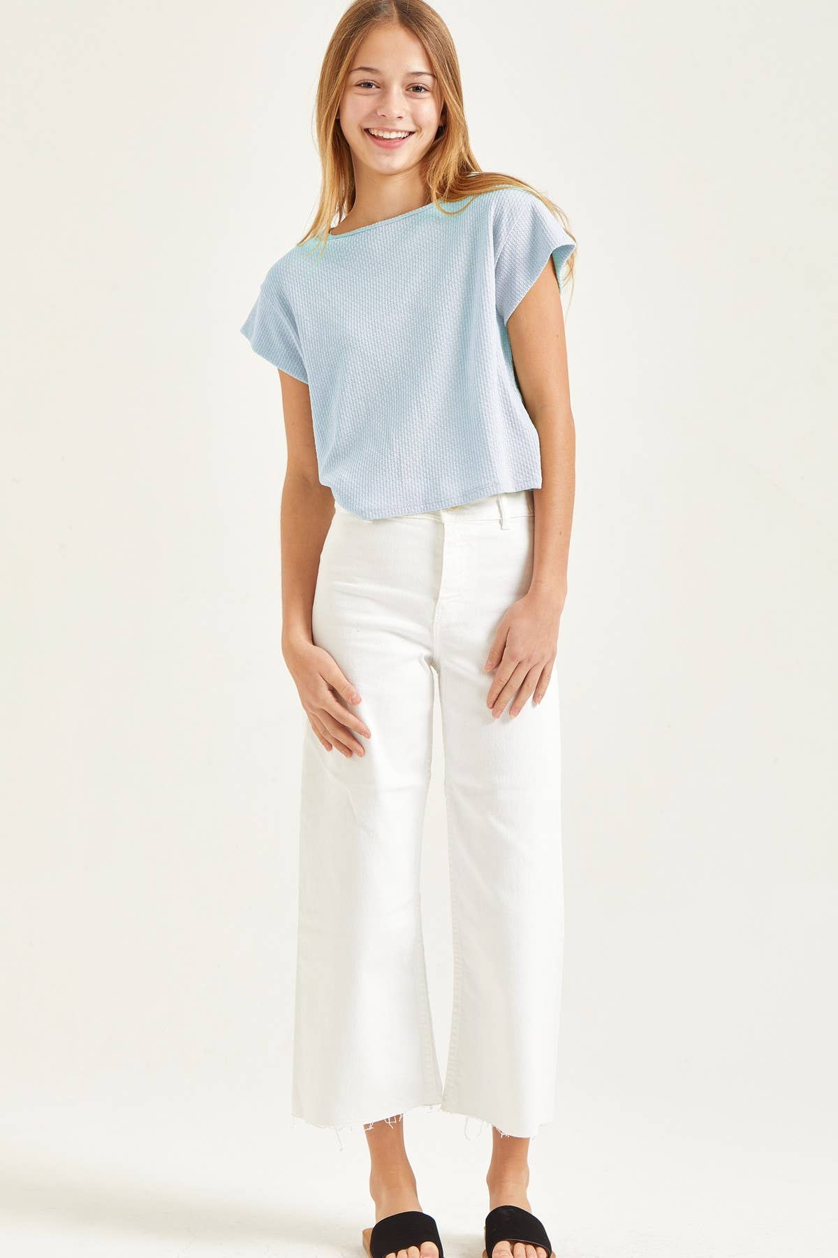 Cap Sleeve Crop Top