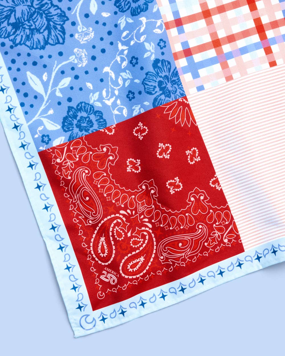 America Patchwork Headscarf