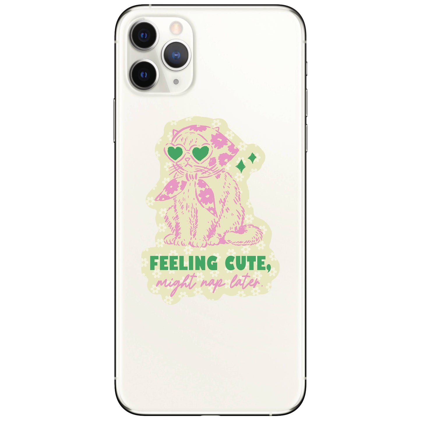 Sarcastic Kitty Cat Feline Cute High Quality Vinyl Sticker