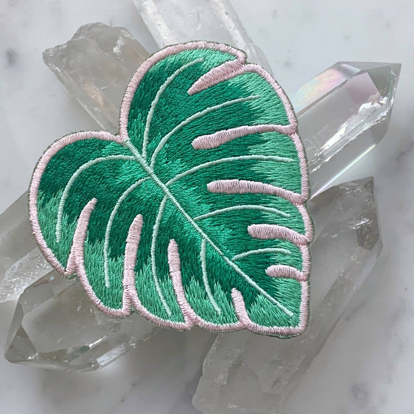 Waves Collection - Monstera Leaf Patch