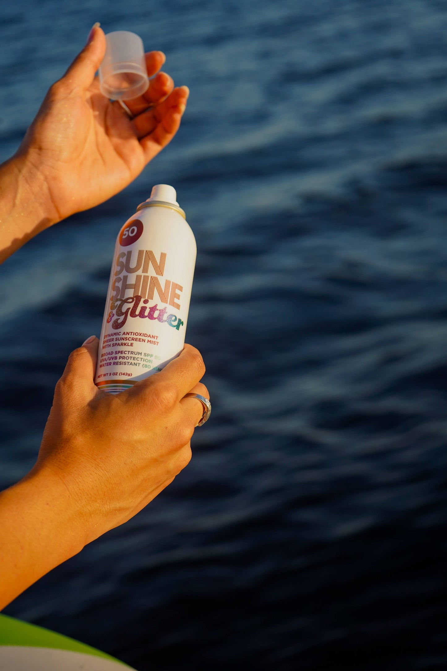 Sunshine & Glitter SPARKLE SHIMMER Sport SPF 50 Mist