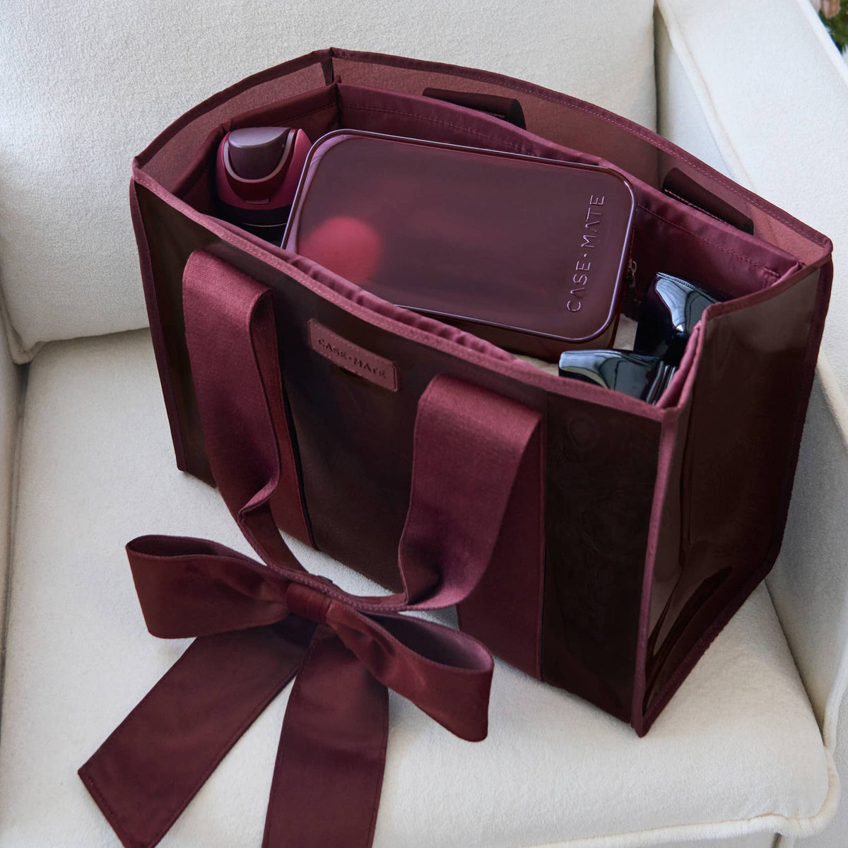 Limited Edition Holiday Velvet Tote Bag