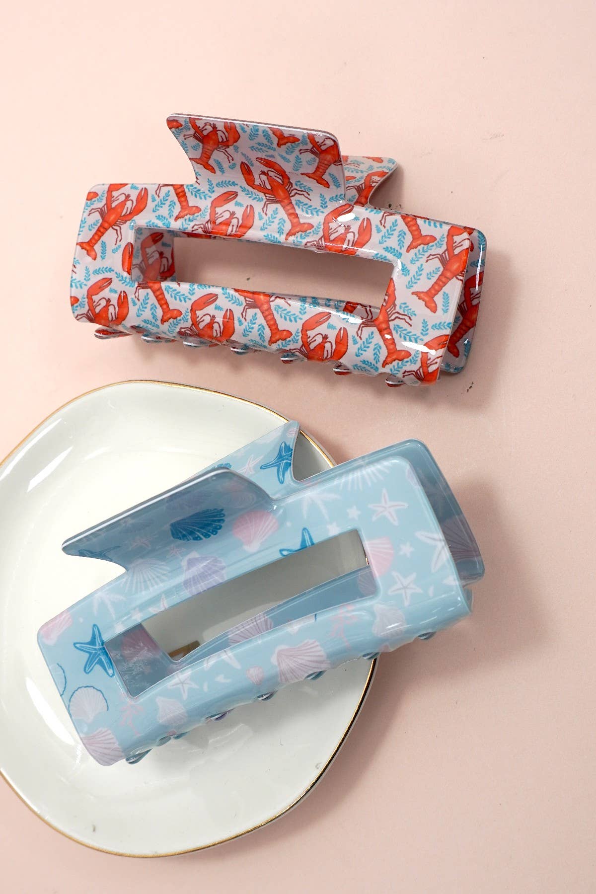Under-the-Sea Themed Hair Claw Clip