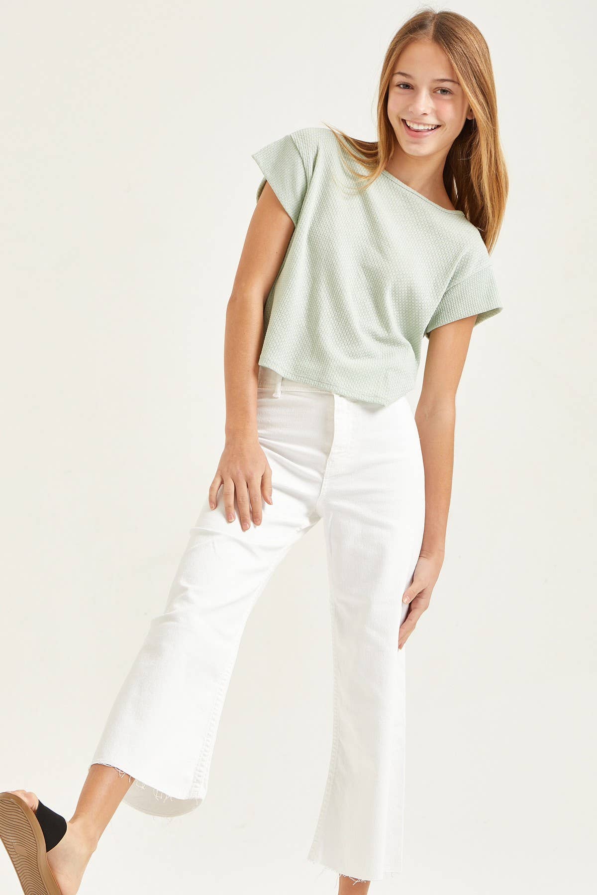 Cap Sleeve Crop Top
