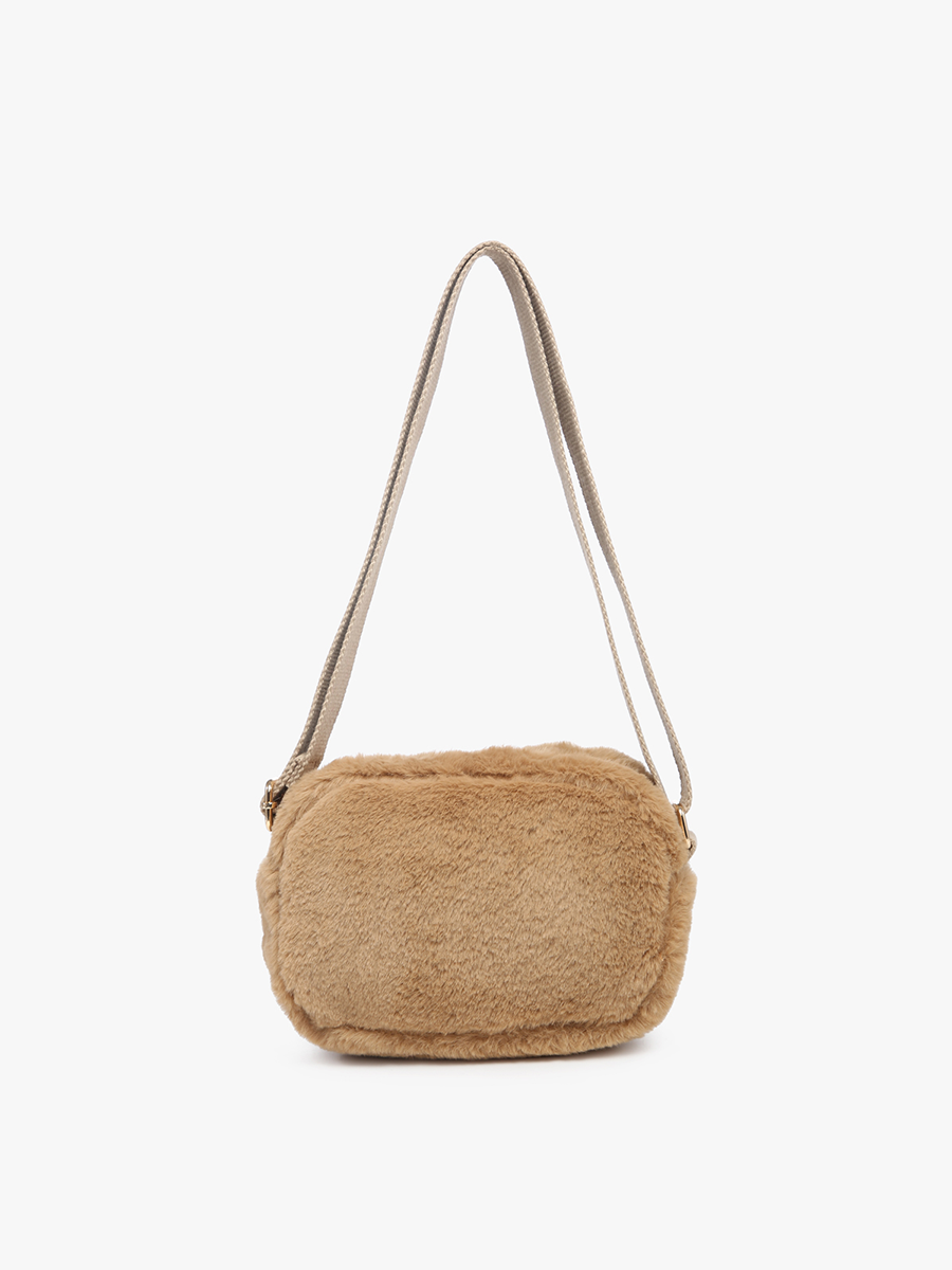 Geneva Faux Fur Belt Bag