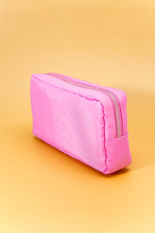 CLASSIC PLAIN SMALL MAKEUP POUCH | 40P508