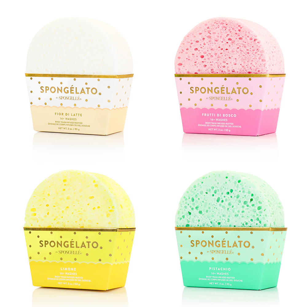 Spongelato Body Buffer Assorted Pack