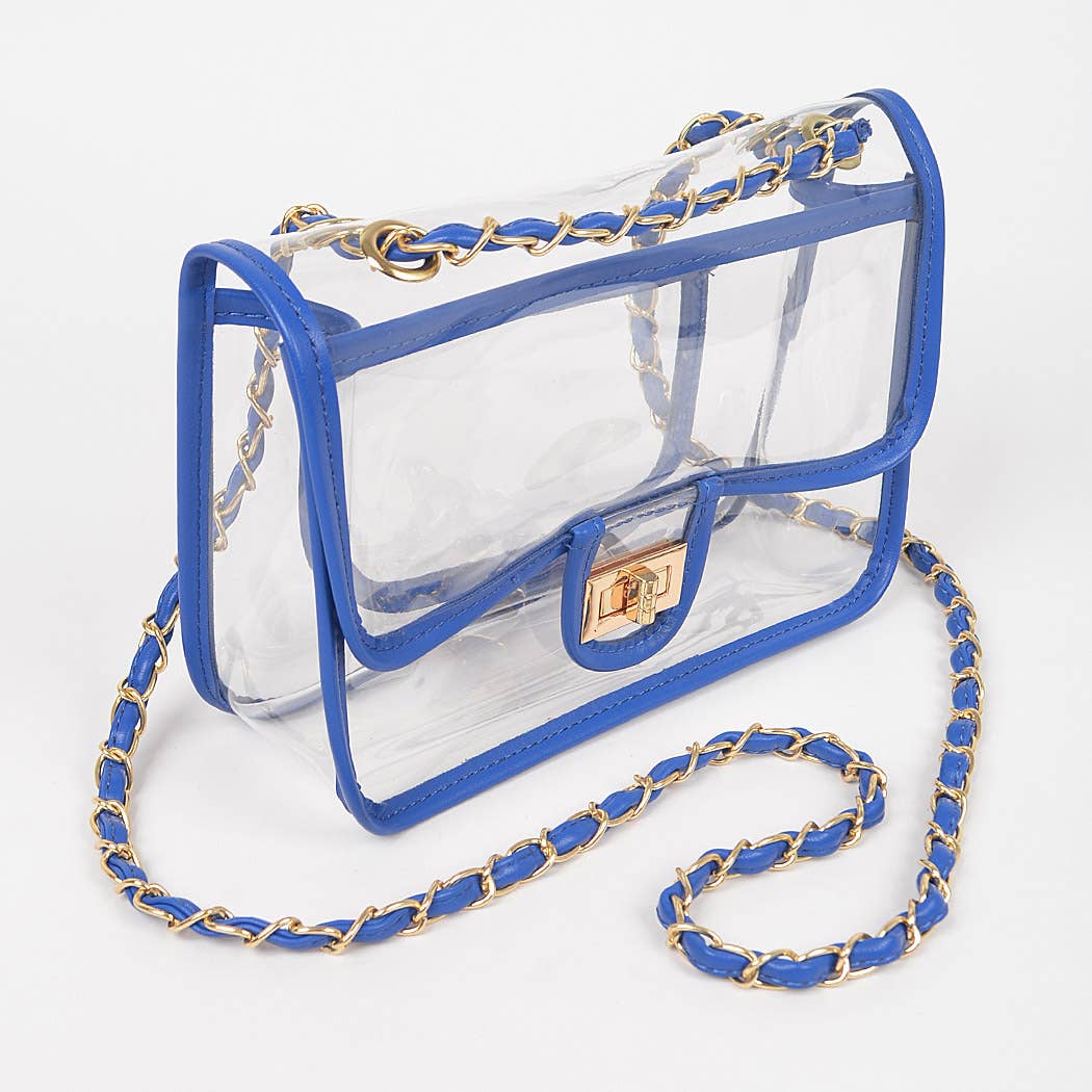 Transparent Crossbody Bag W/pouch