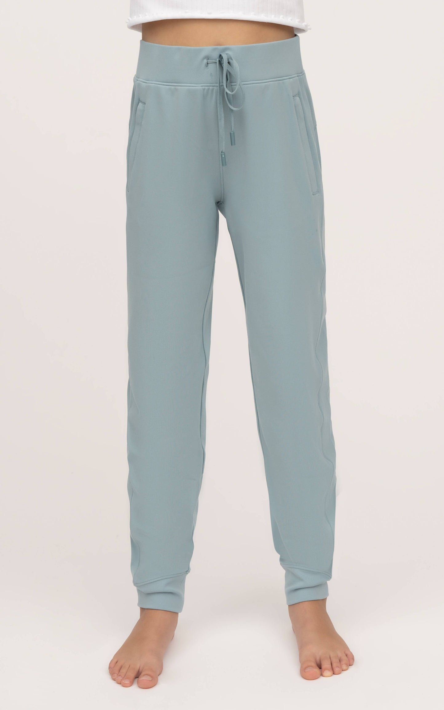 Girls Lux Size Pocket Jogger with Drawstring