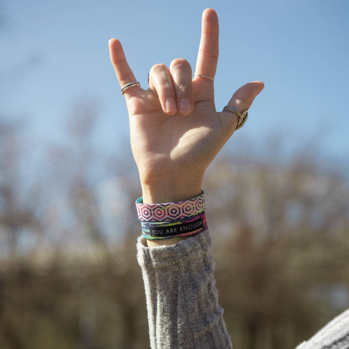 You Are Enough V2 Elastic Bracelet