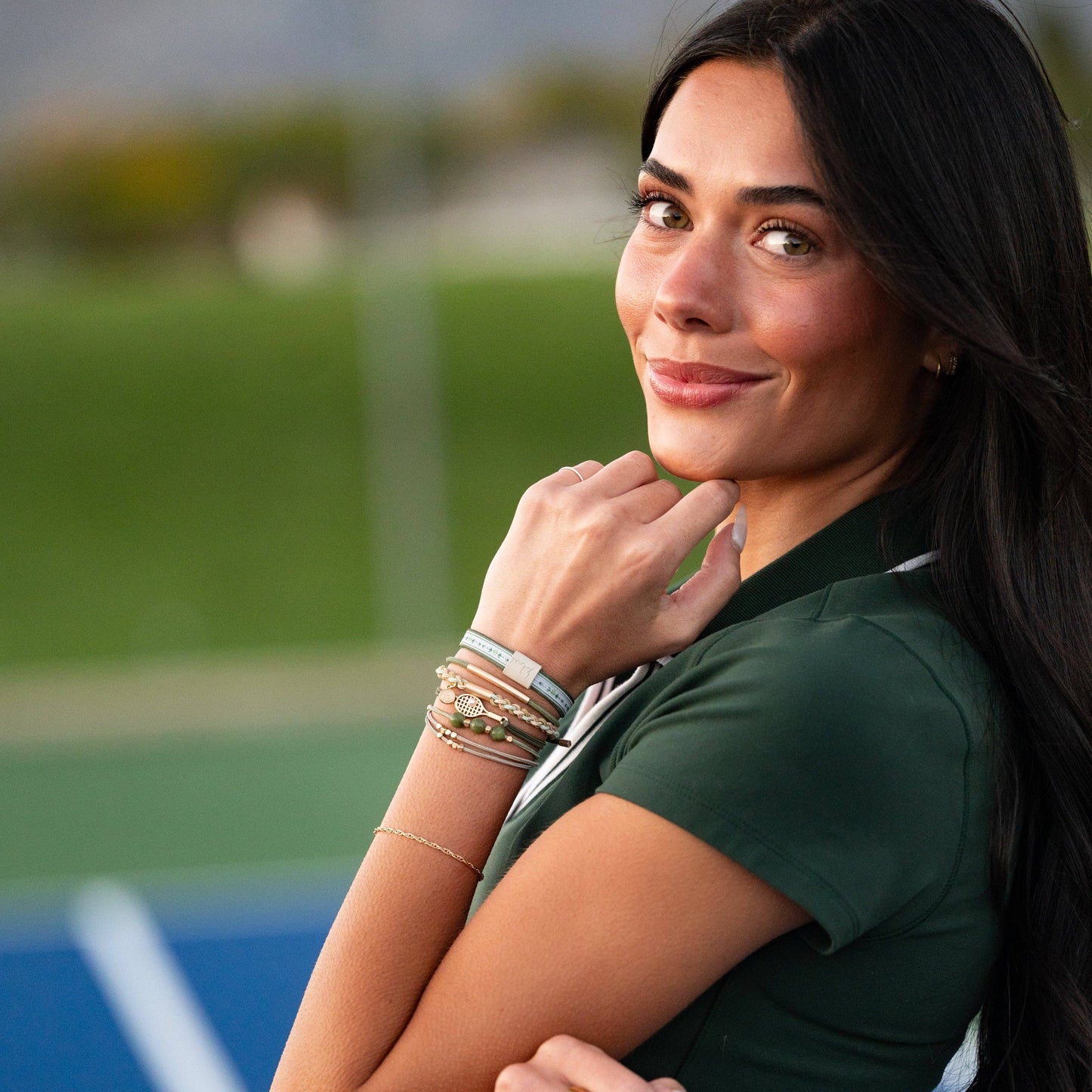 "Ace" Tennis Hair Tie Bracelets