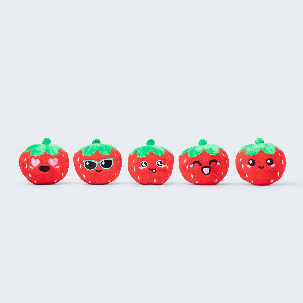 Emotional Support Strawberries - Cuddly Plush Comfort Food