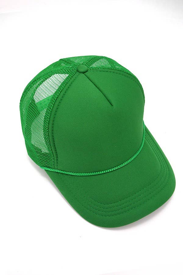 TRUCKER HAT FOAM FRONT MESH BACK HAT CAP
