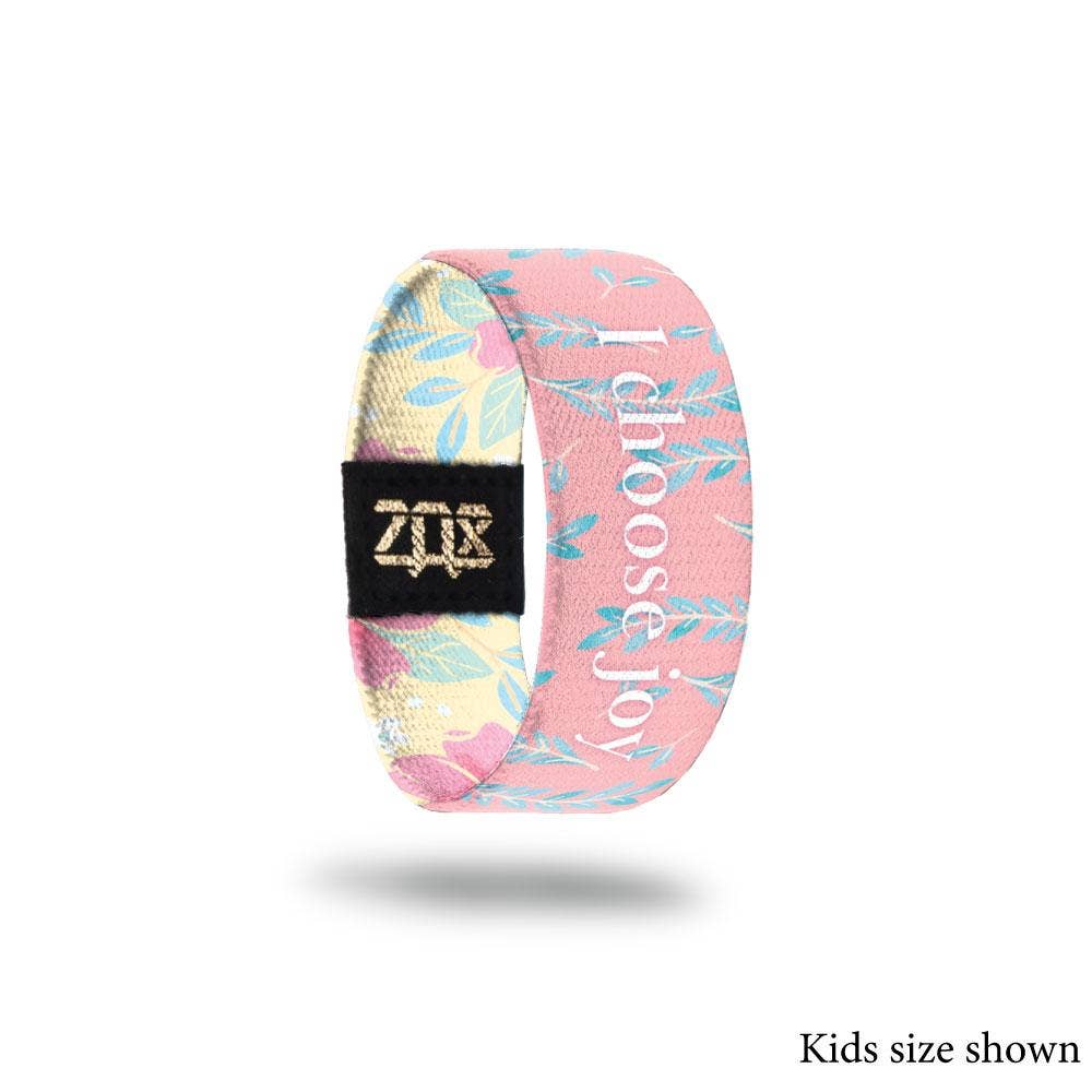 I Choose Joy - Floral Bracelet