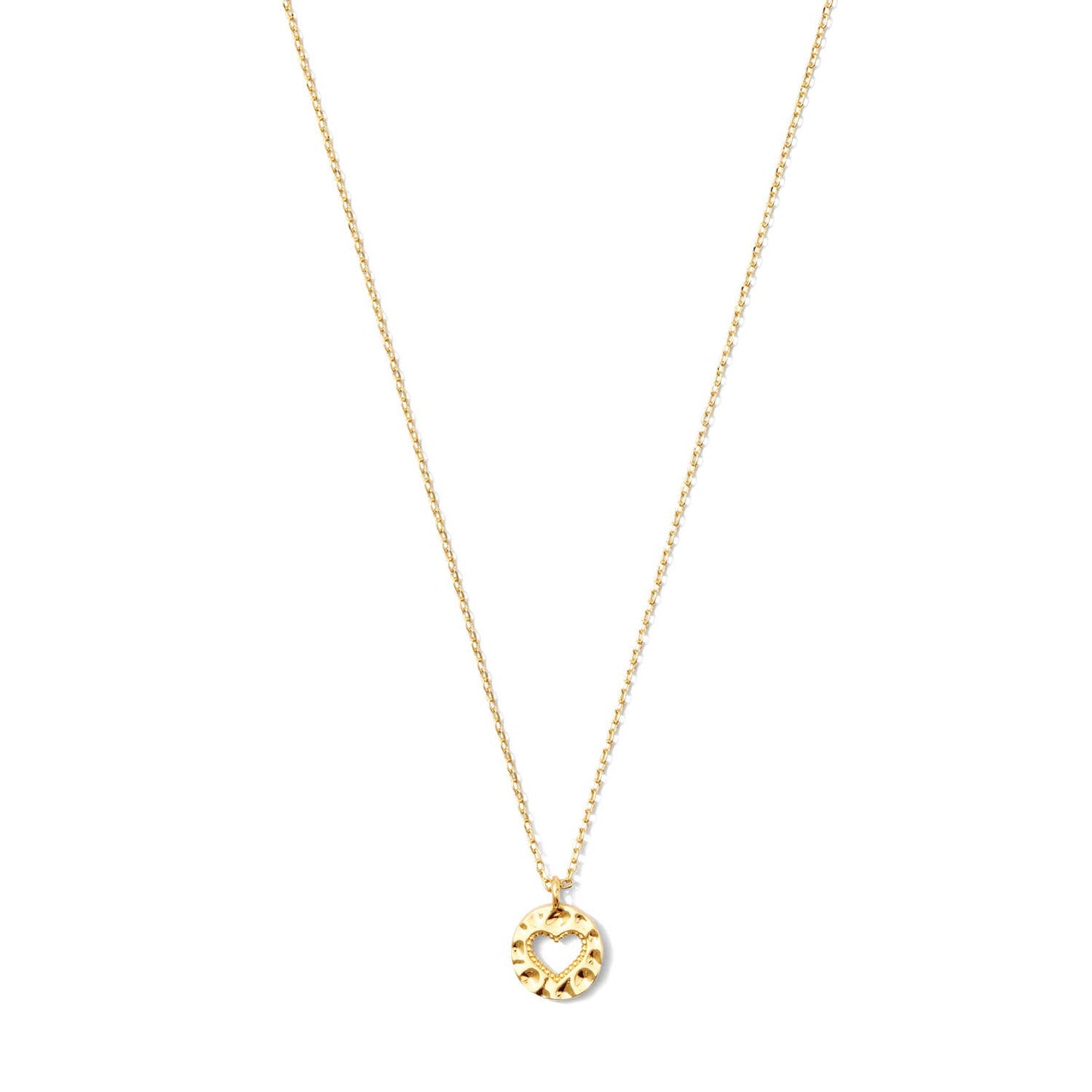 Small Gilded Heart Pendant