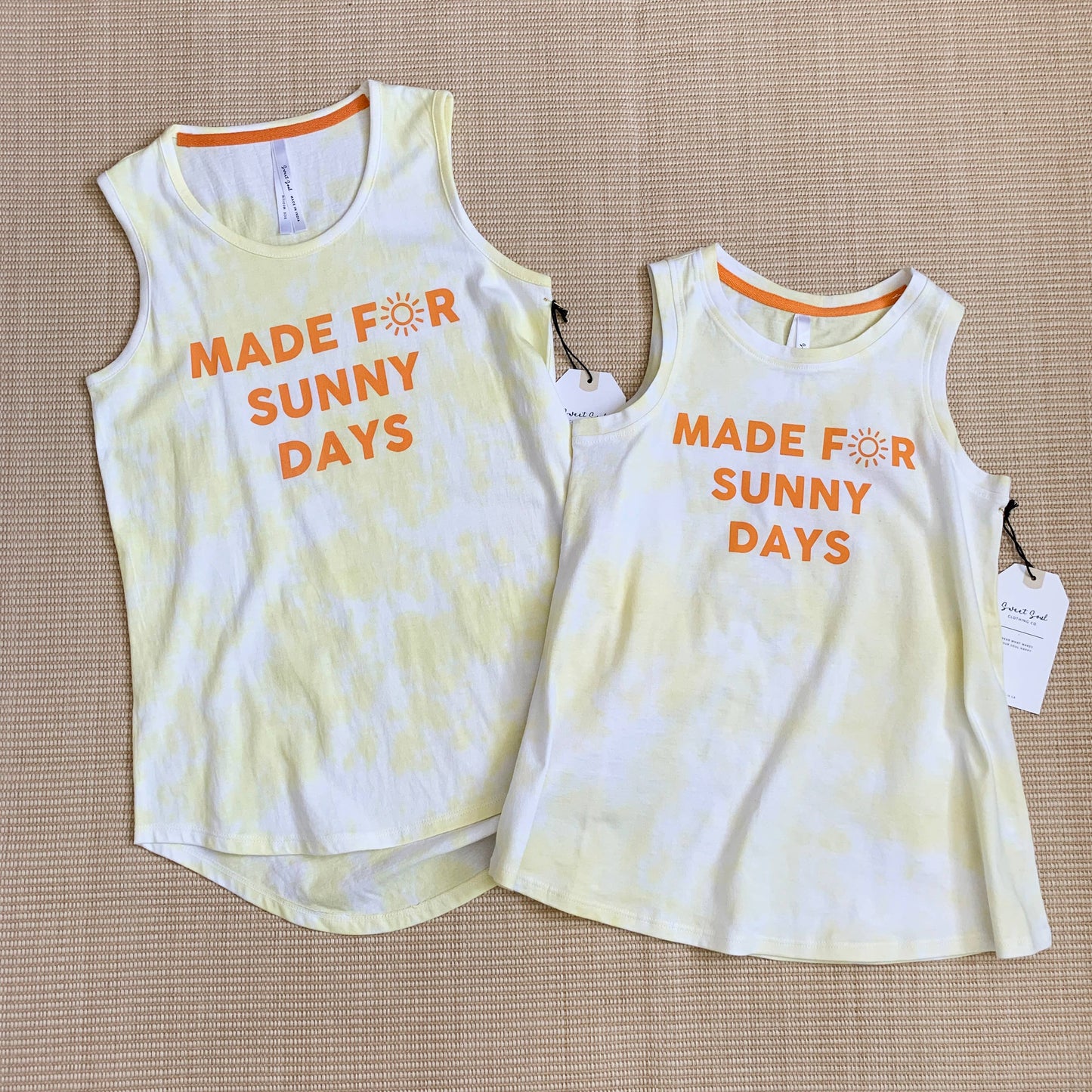 Made For Sunny Days Tie Dye Tank