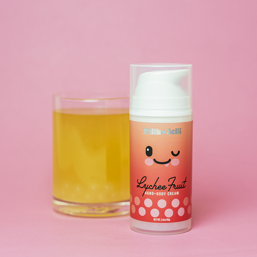 Lychee Fruit Boba Collection - Hand + Body Cream