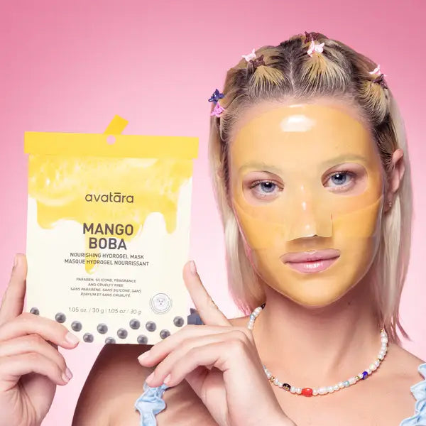 Mango Boba Nourishing Hydrogel Mask