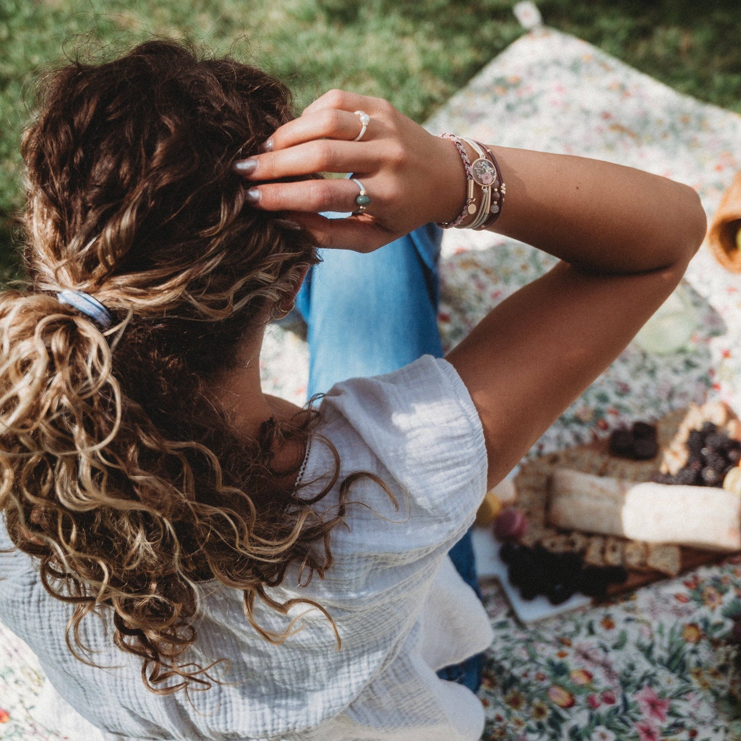 "Bloom" Hair Tie Bracelets