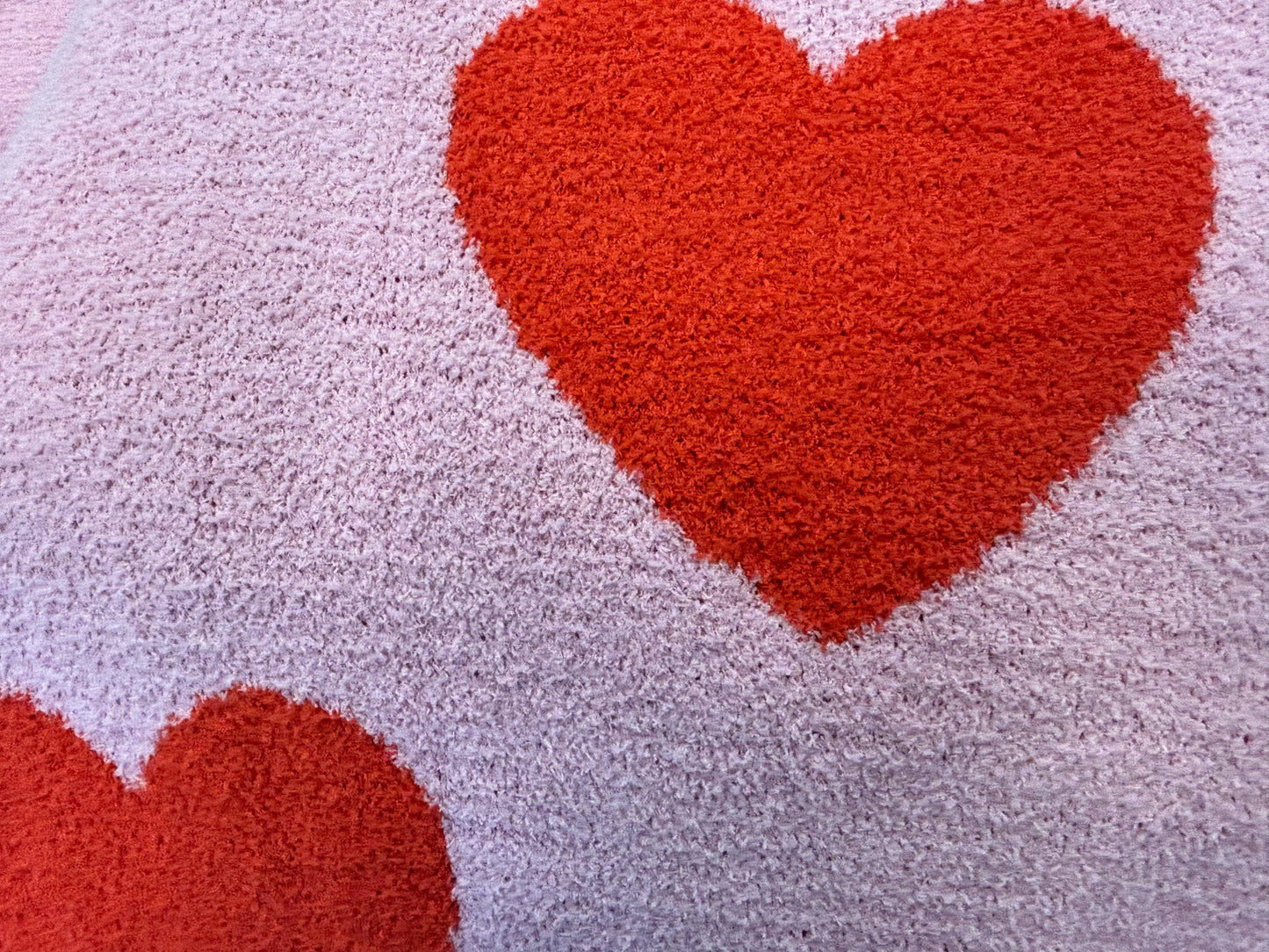 Luxe Love Heart Blanket