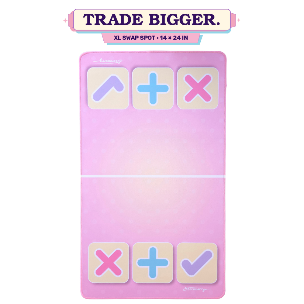Pretty Pink Squishy Trading Mat