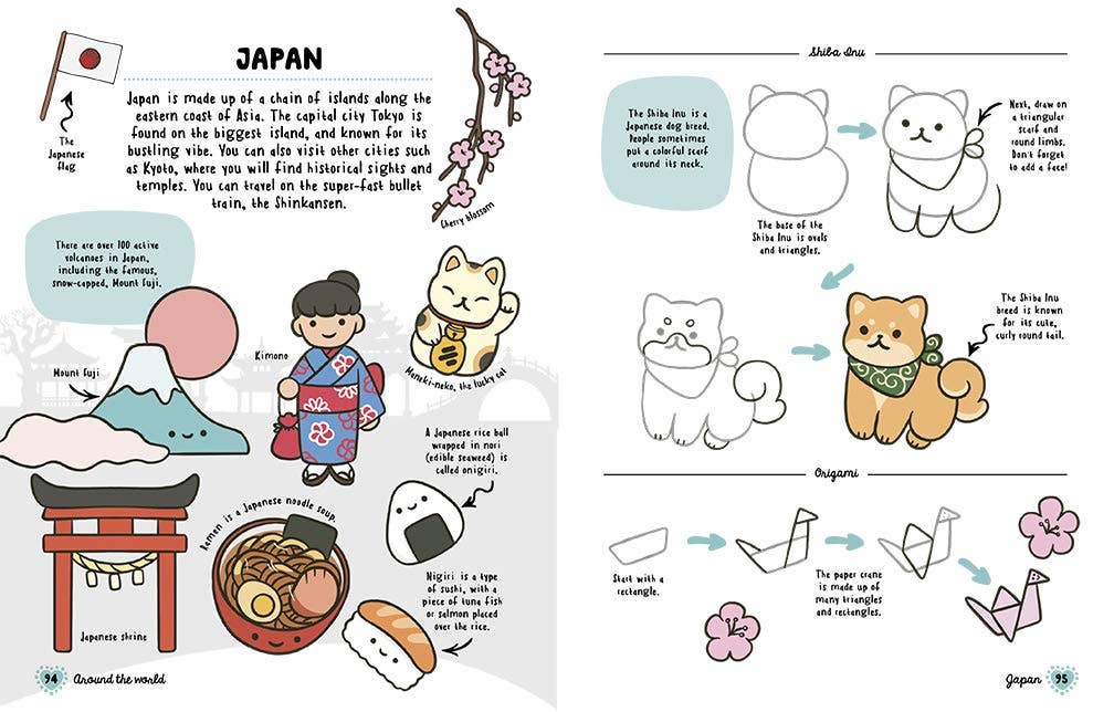 How to Draw Cute Stuff: Around the World by Angela Nguyen