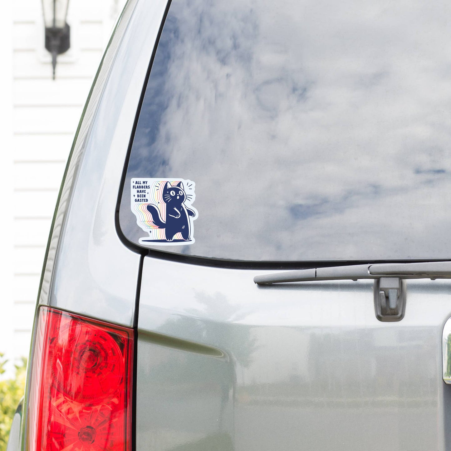 Funny Cute Kitty Cat Sarcastic High Quality Vinyl Sticker