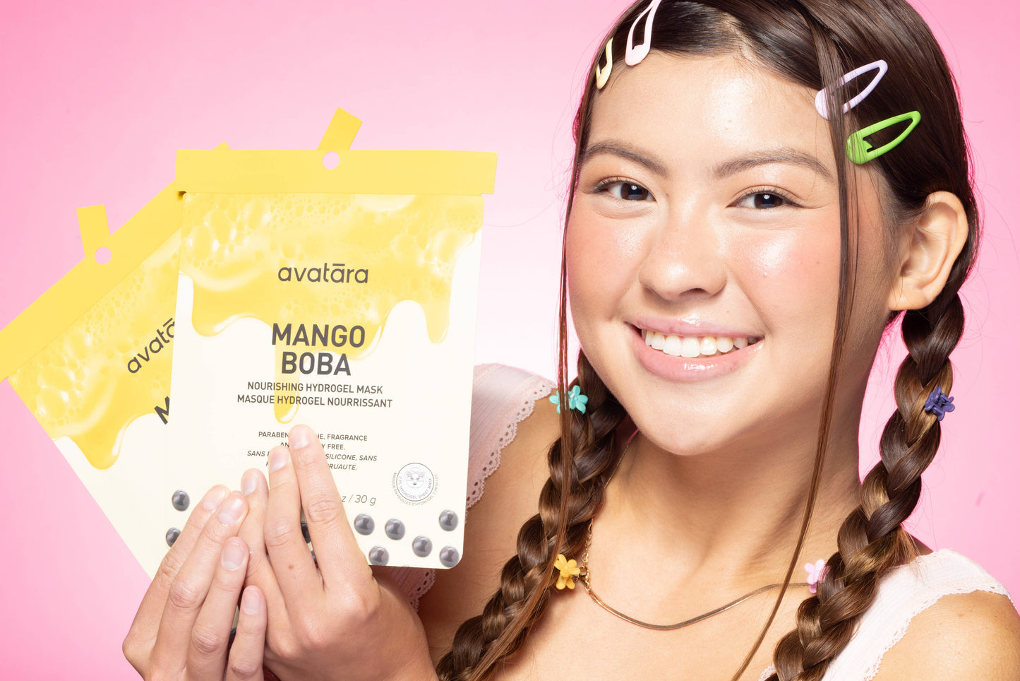 Mango Boba Nourishing Hydrogel Mask