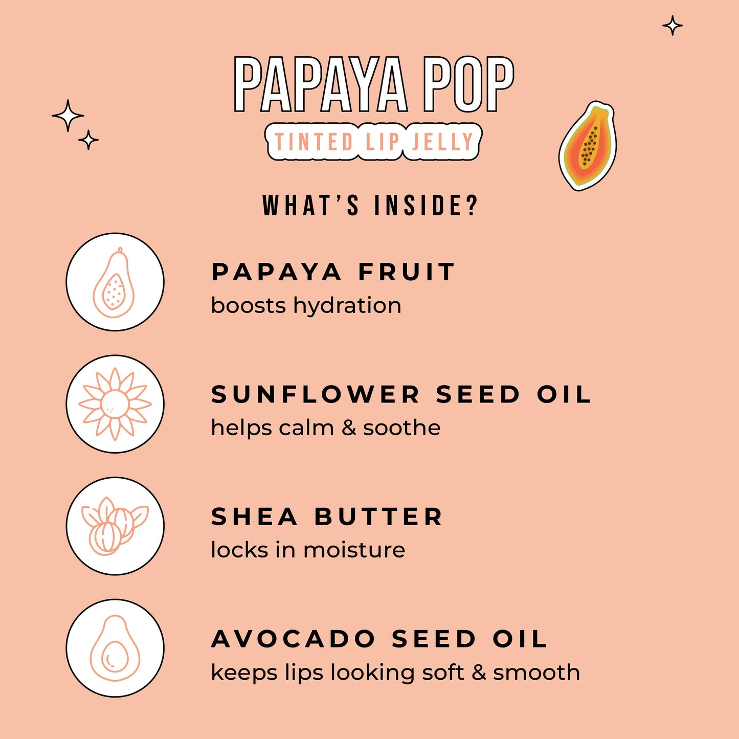 Papaya Pop Tinted Lip Jelly