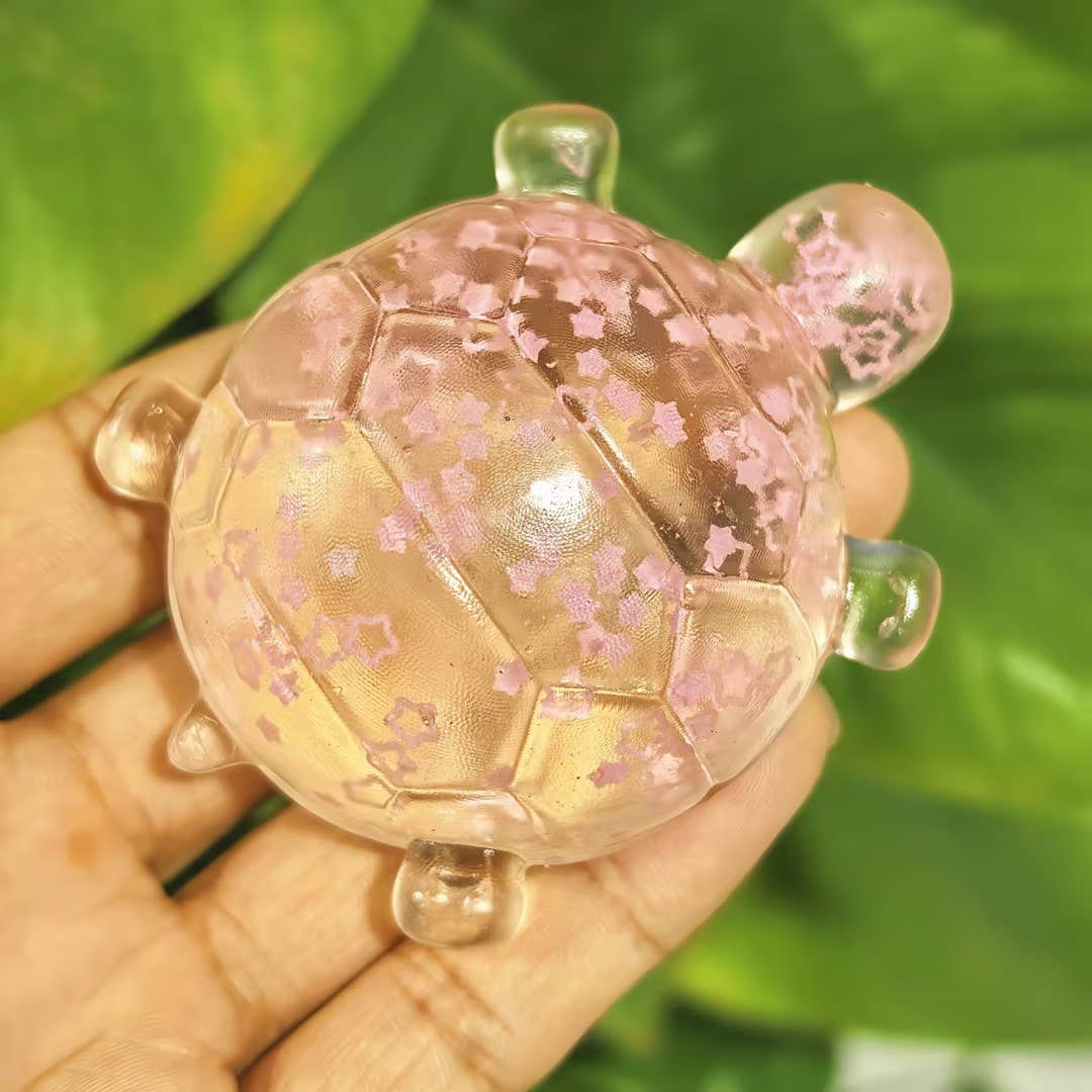 Glitter cute sea turtle squishy