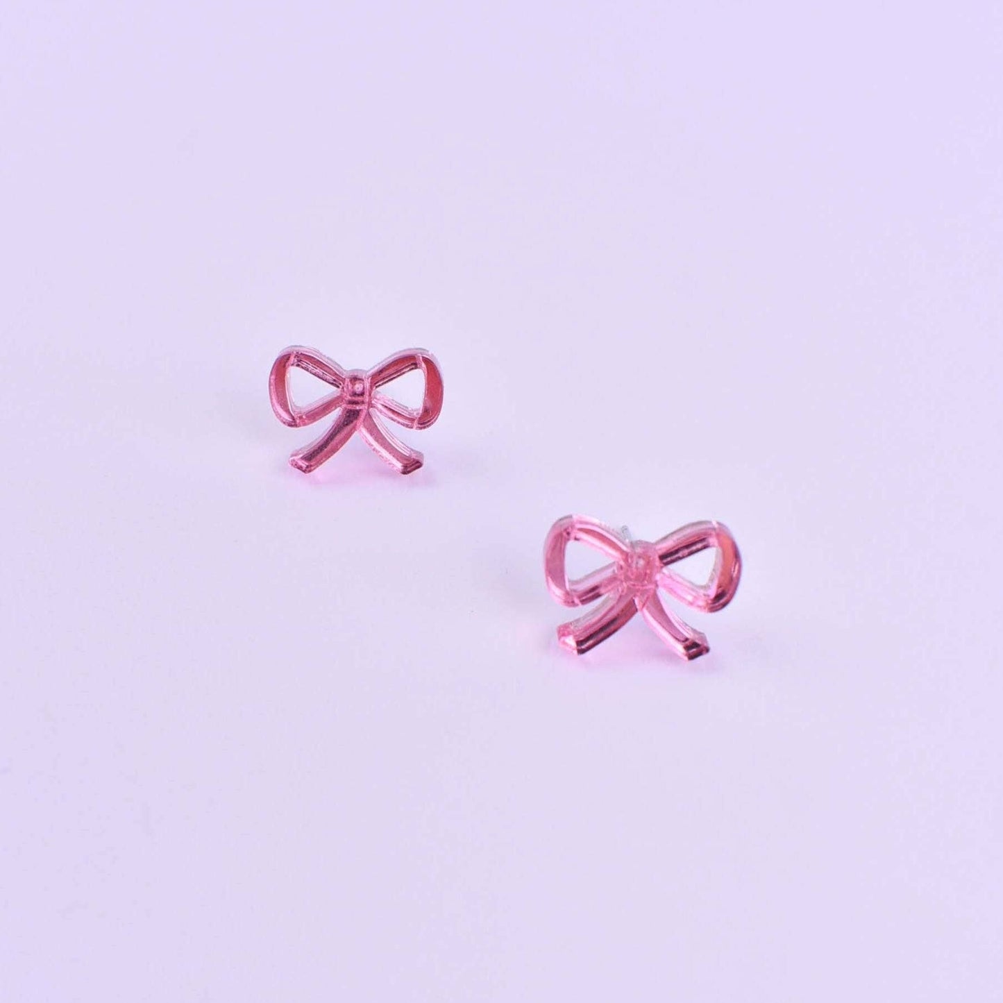 MINI BOW STUD EARRINGS