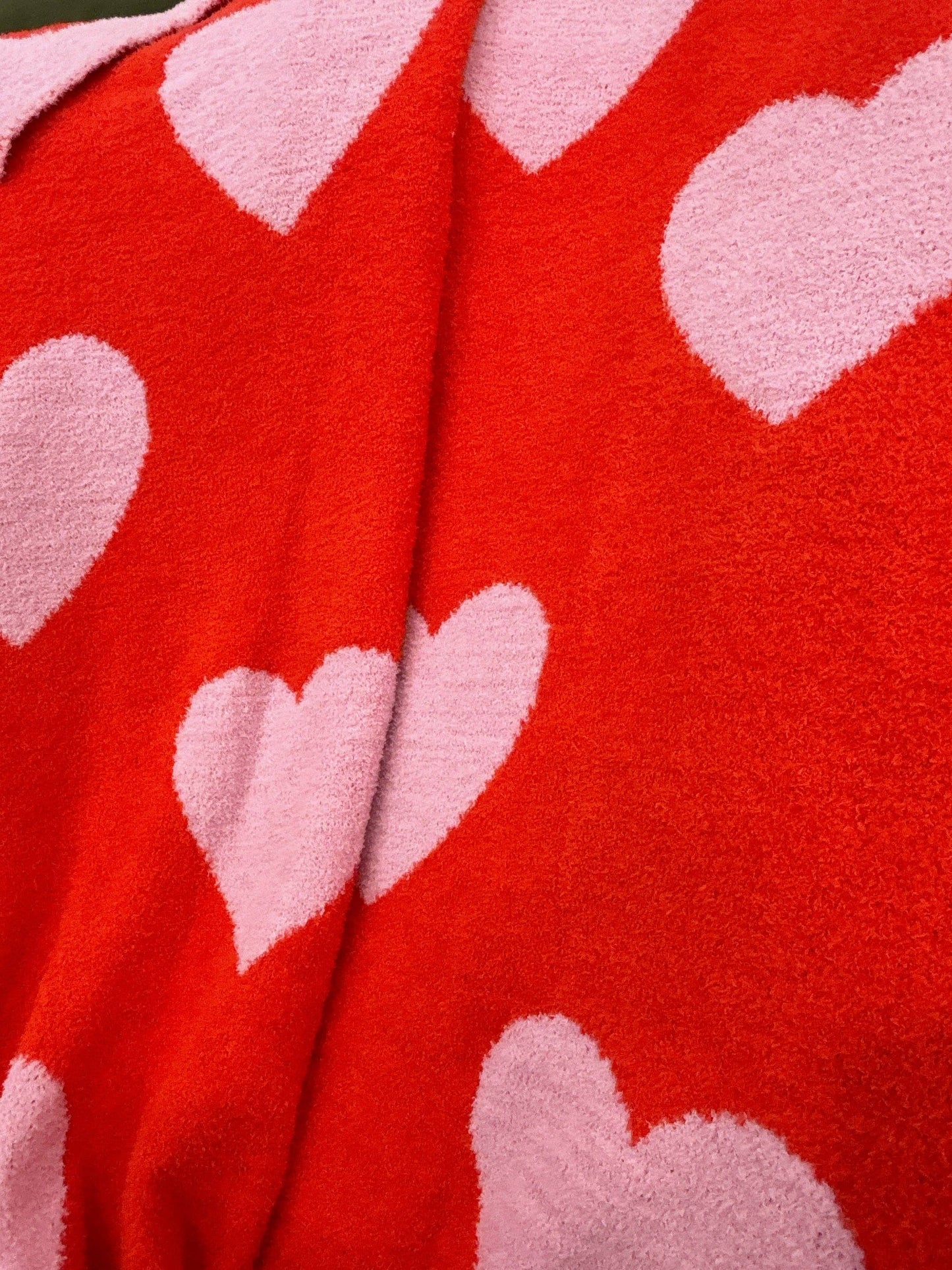 Luxe Love Heart Blanket