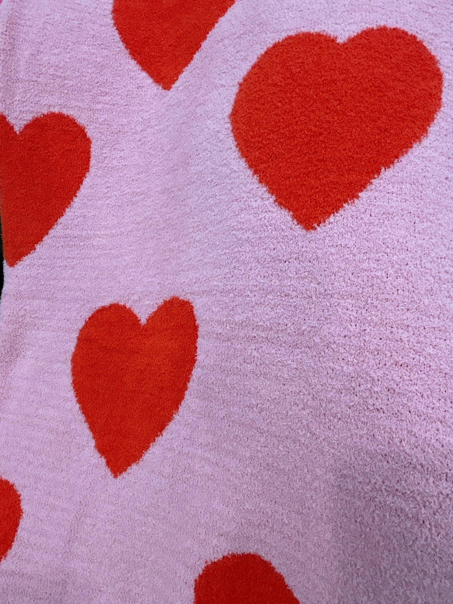 Luxe Love Heart Blanket