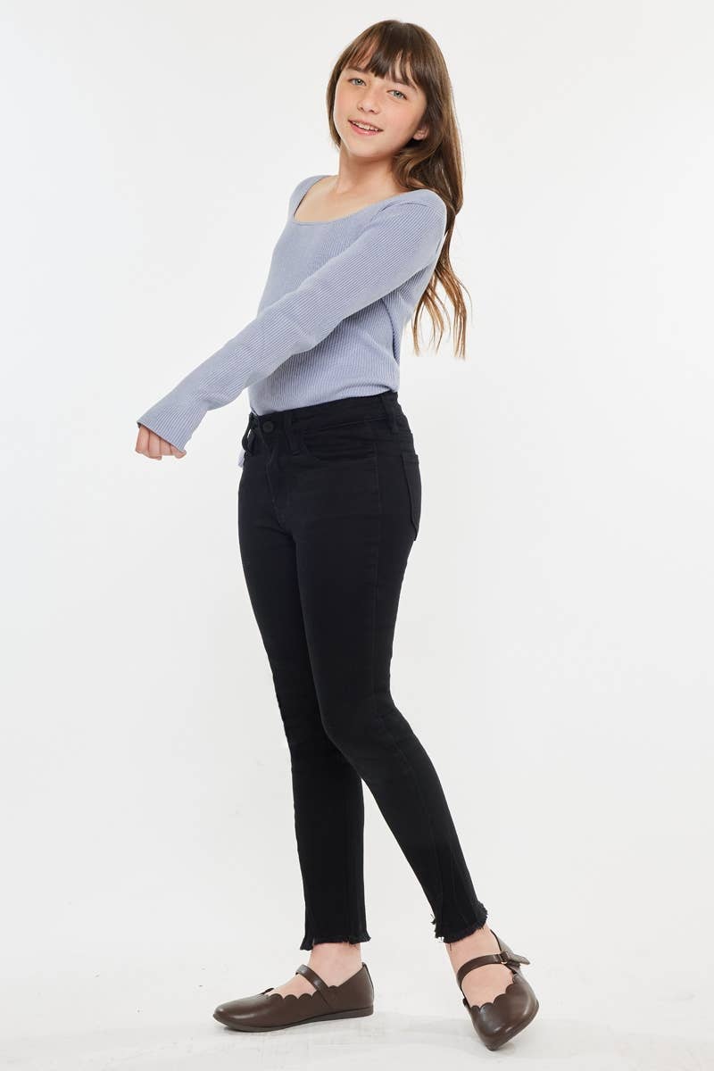 Black High Rise Skinny