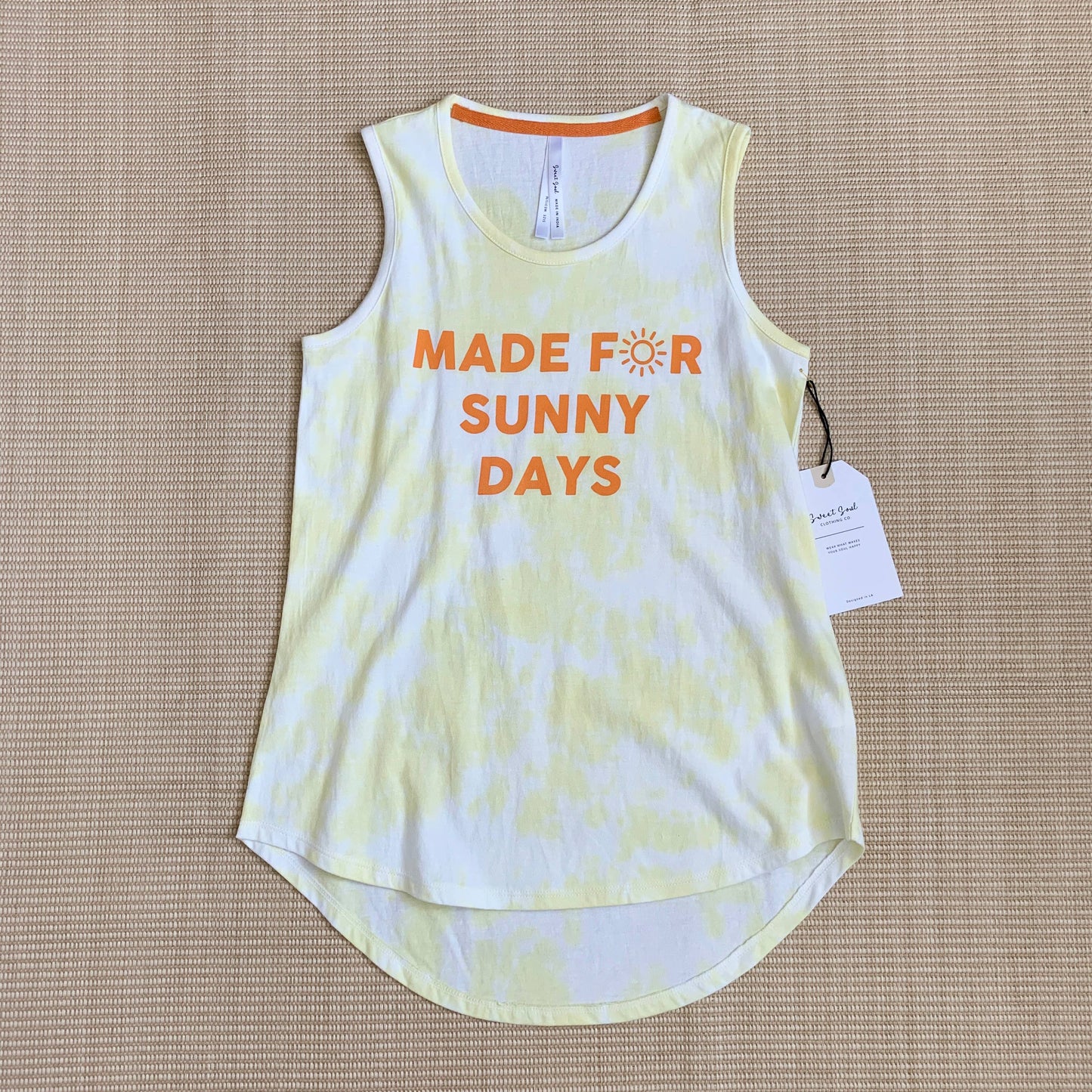 Made For Sunny Days Tie Dye Tank