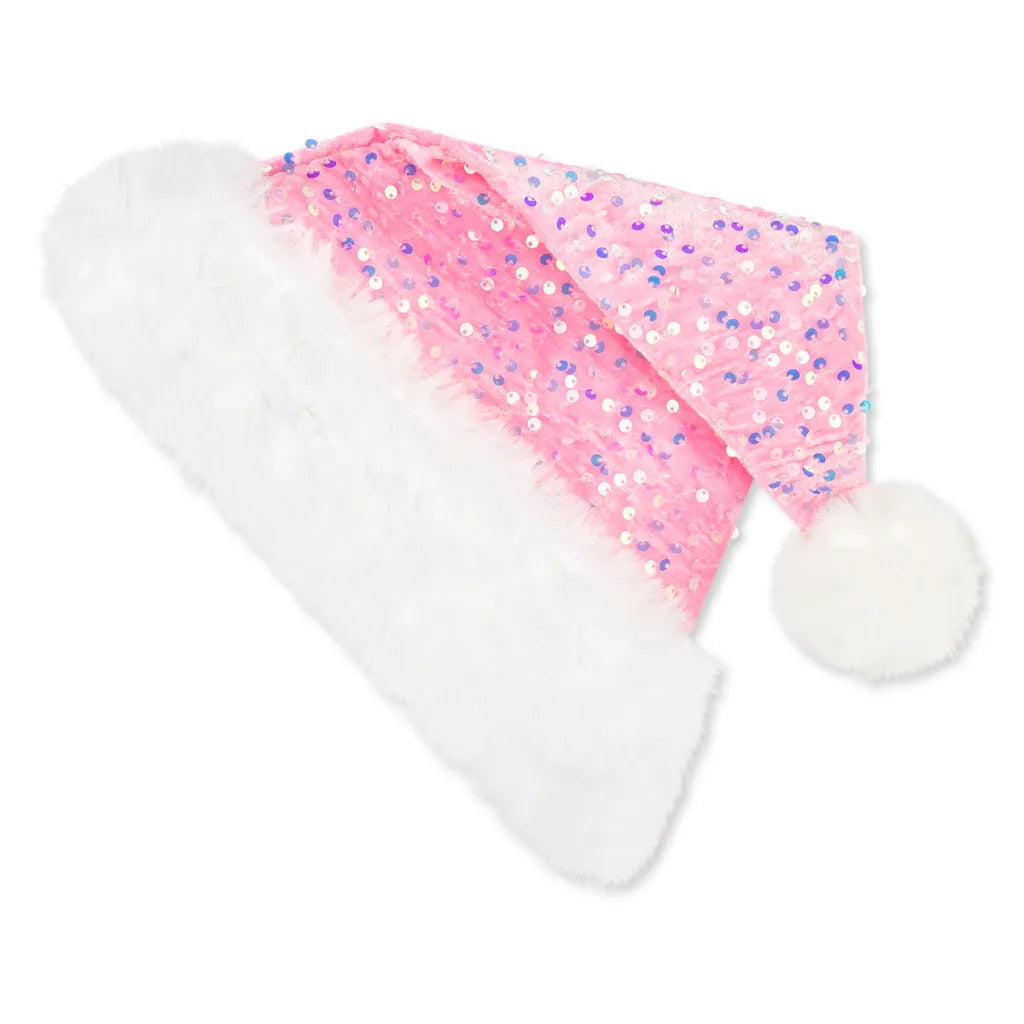 Sequin Santa Hat