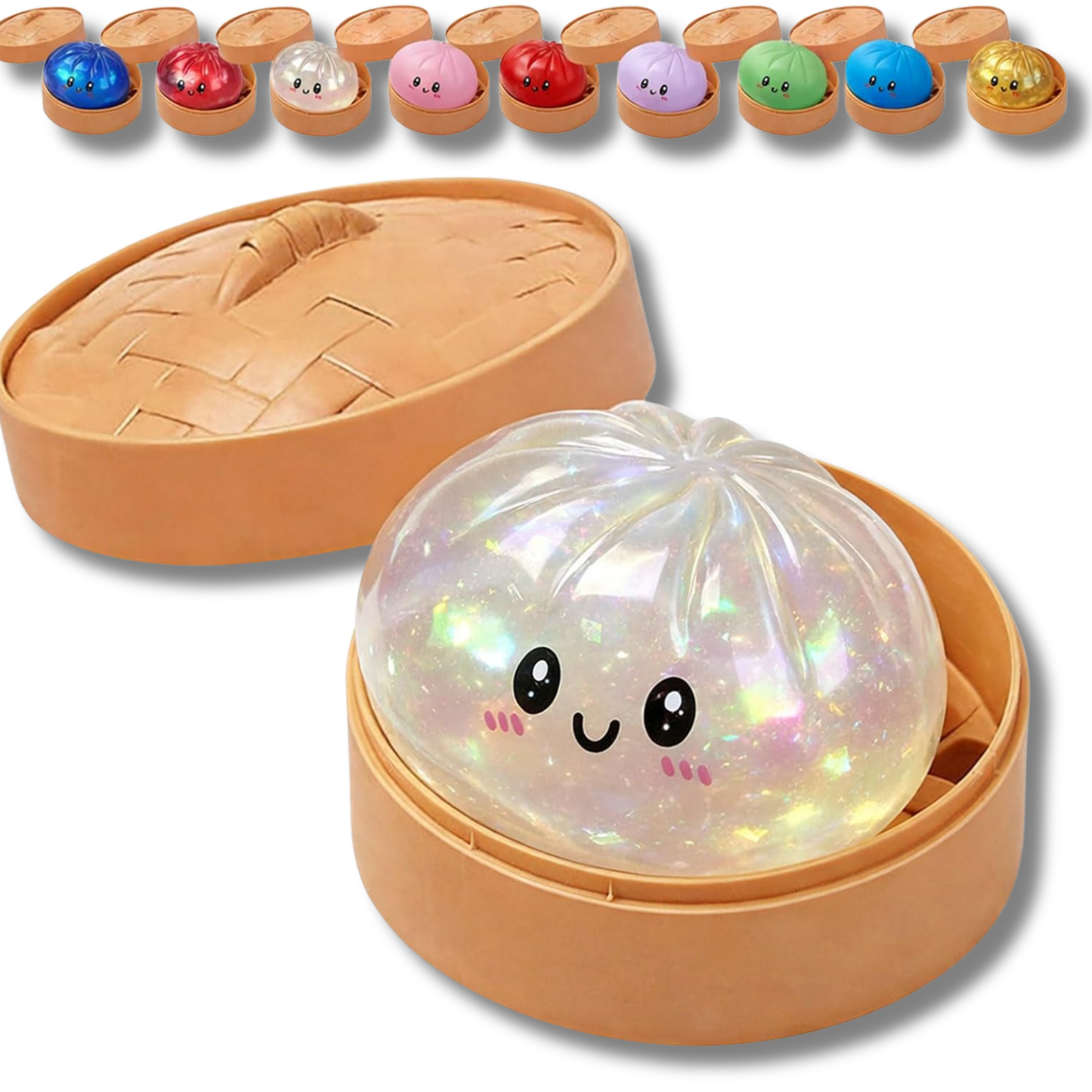 Glitter Dumpling Squishy