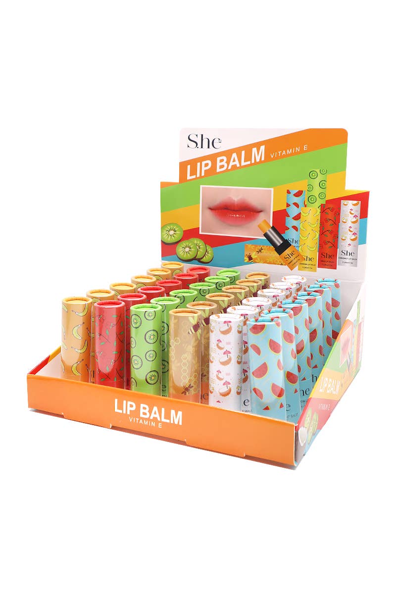 Vitamin E Fruits Lip Balm