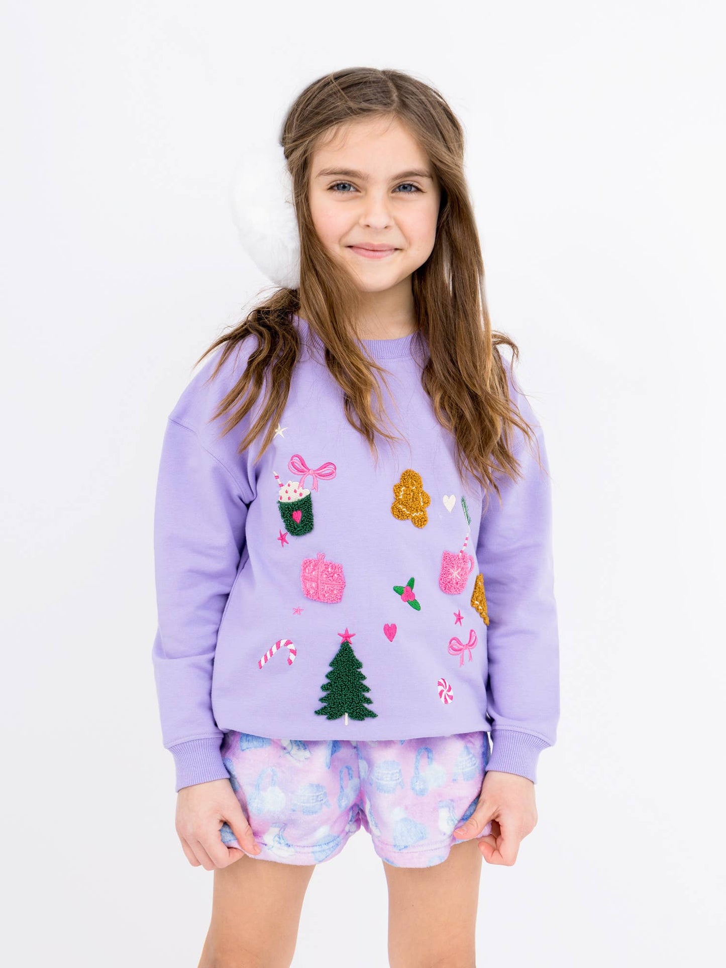 Girls Christmas Sweatshirt
