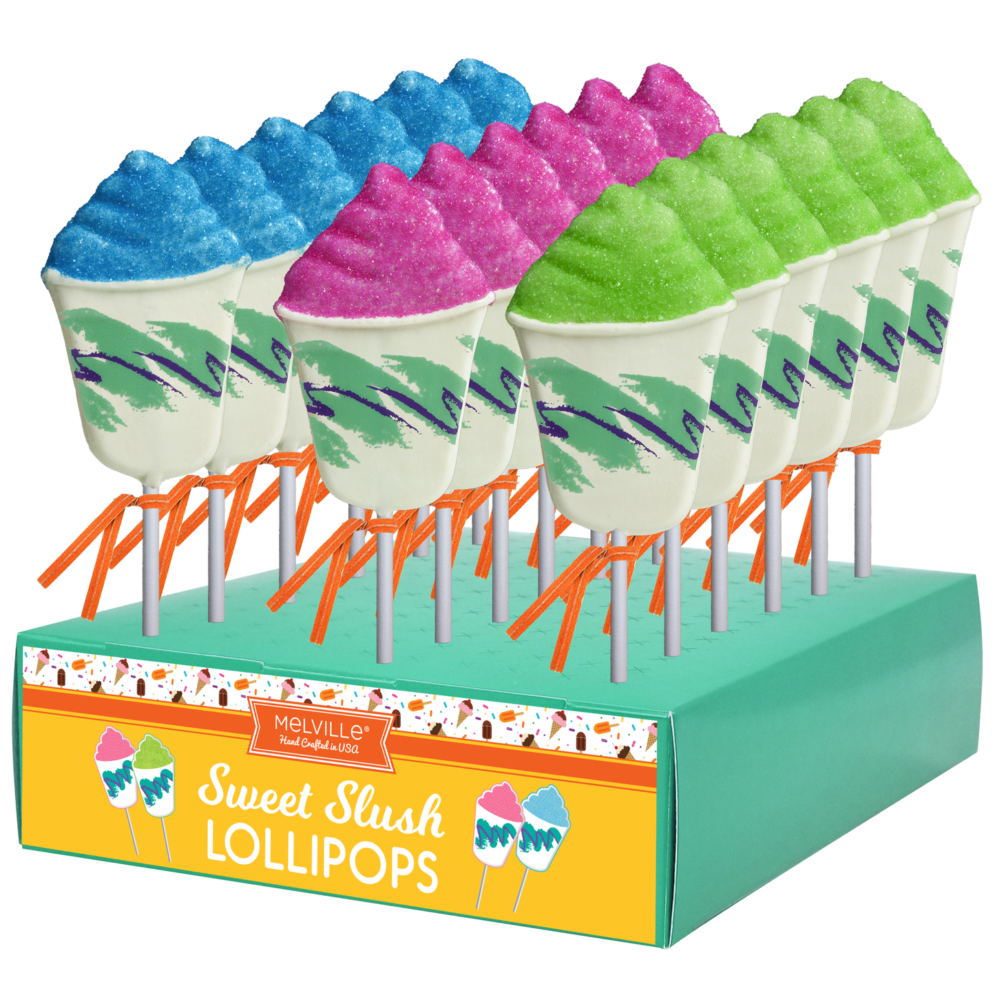 Frozen Slush Lollipops