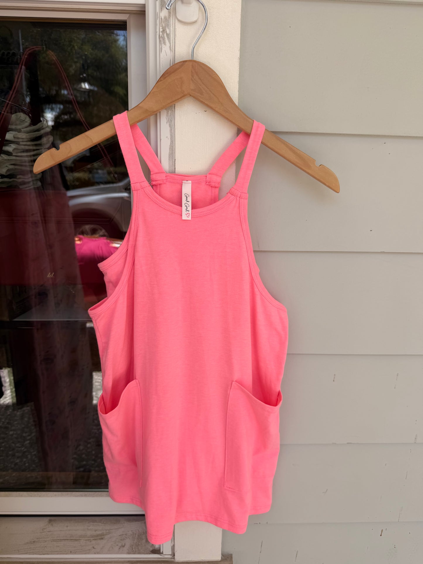 Relaxed Tank Dress Romper