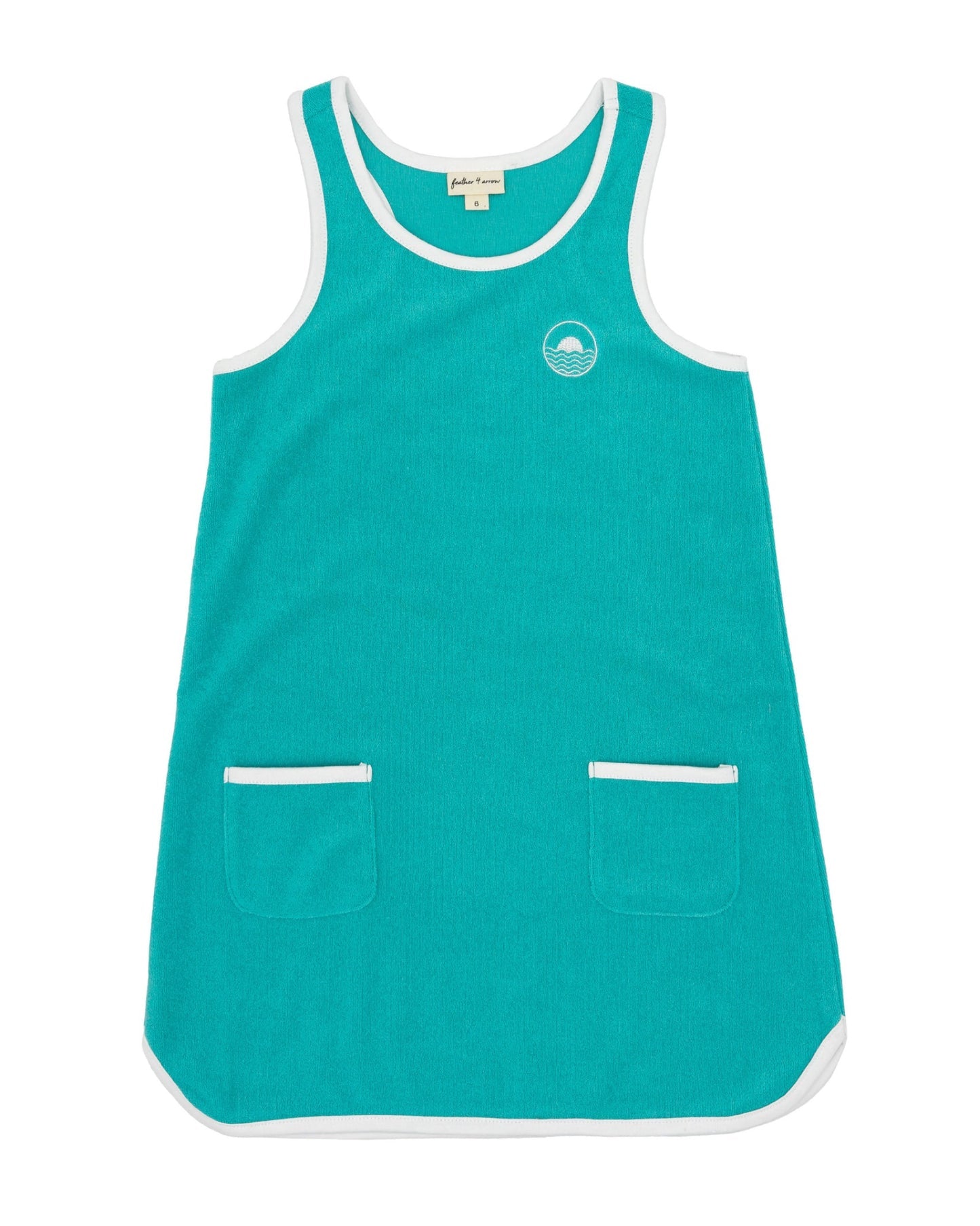 Clear Skies Ringer Tank Dress