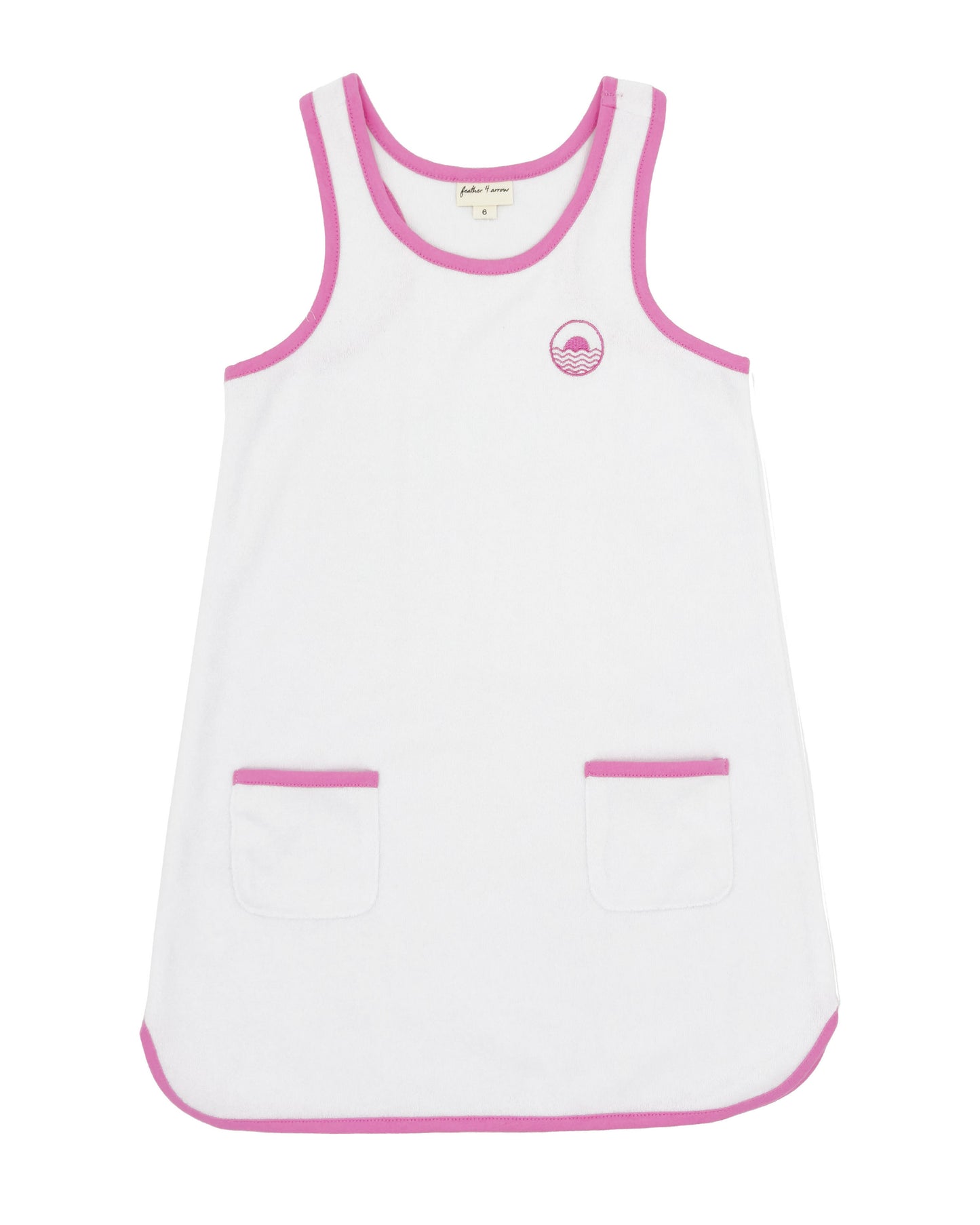 Clear Skies Ringer Tank Dress
