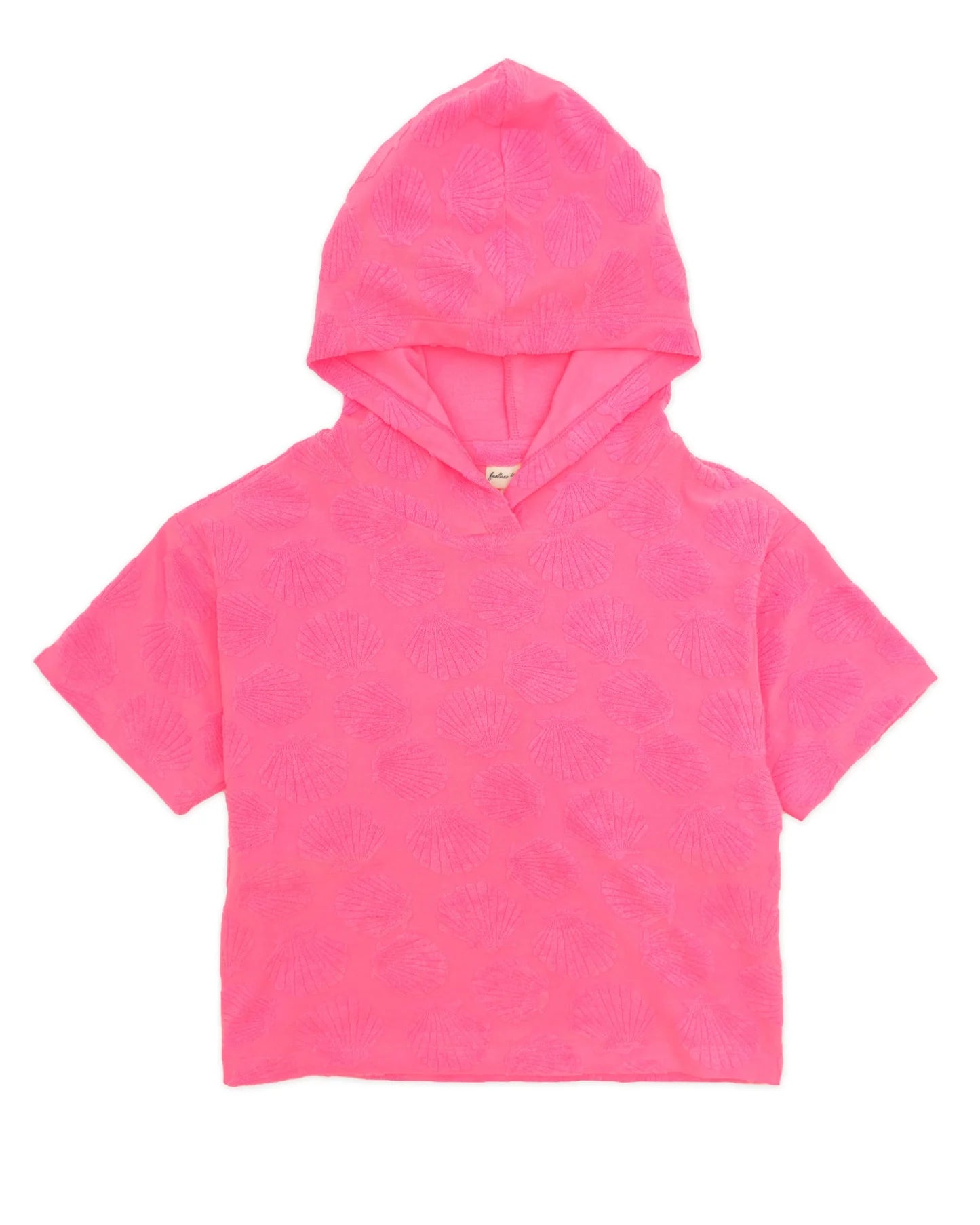 Shell Print Terry Hoodie