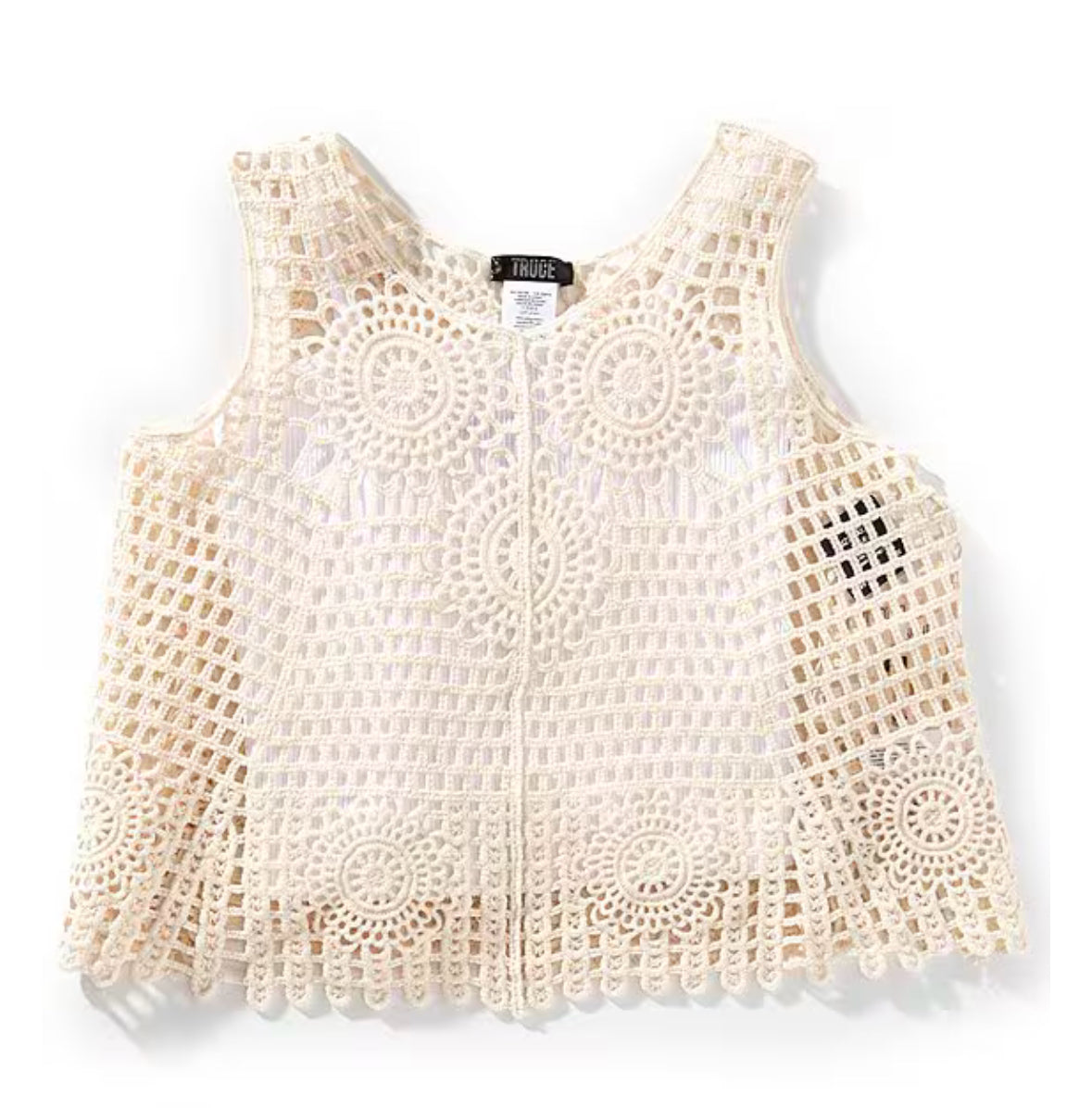 Crochet top with tank